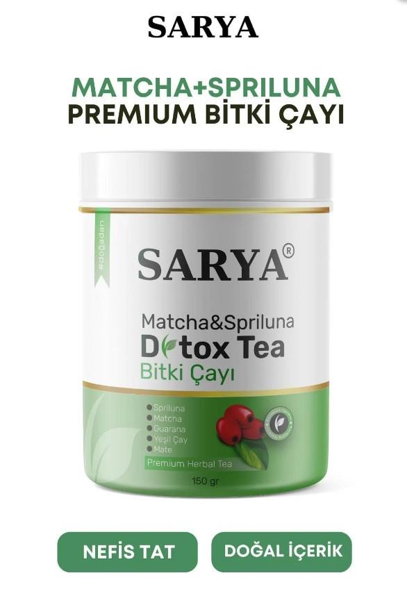 Sarya Matcha Spriluna Detox Çayı 150 Gr