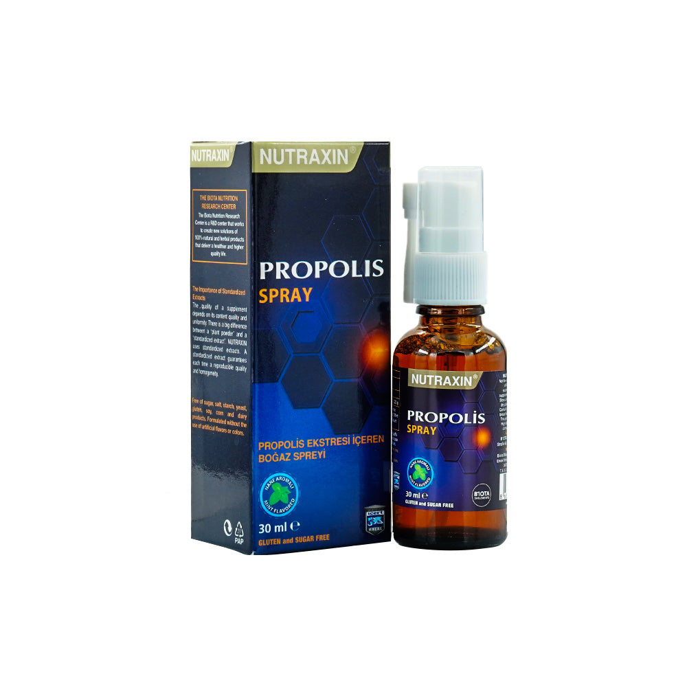 Nutraxin Propolis Ekstresi İçeren Boğaz Spreyi 30 Ml