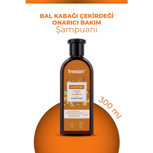 Tresan Bal Kabağı Onarıcı Sülfatsız Şampuanı 300 ml