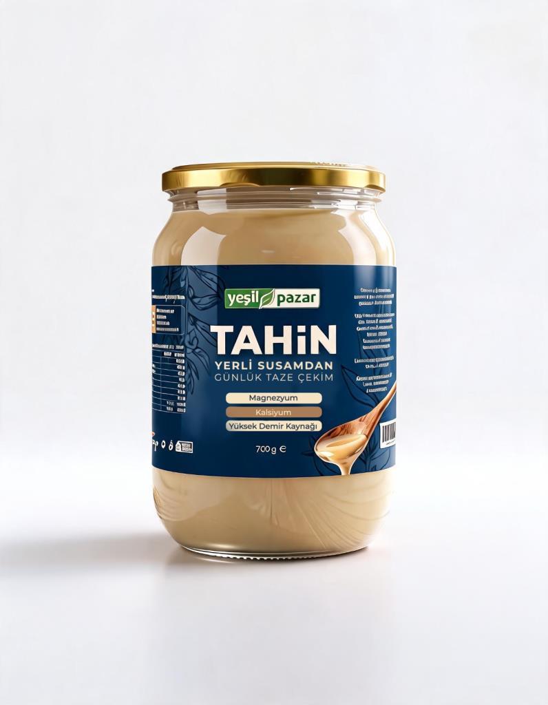Yeşil Pazar Taze Çekim Tahin 900 Gram