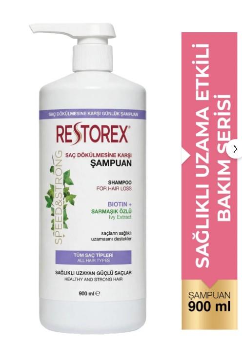 Restorex Sarmaşık Özlü Şampuan 900 Ml
