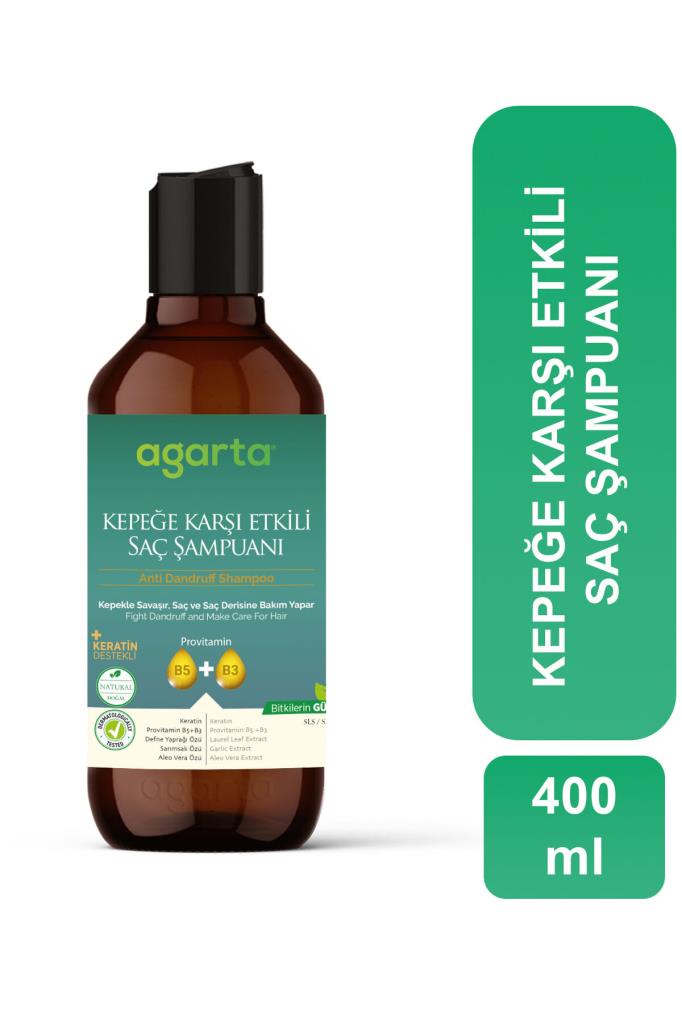Agarta Doğal Kepeğe Karşı Etkili Şampuan 400 ml