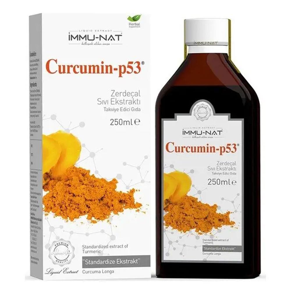 İmmunat Zerdeçal Ekstraktı Curcumin-p53 250 ml İmmu-Nat