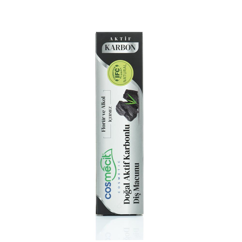 Cosmecit Doğal Aktif Karbonlu Diş Macunu 125 Gr