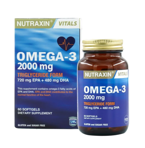 Nutraxin Omega 3 2000 Mg 60 Kapsül