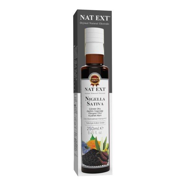 Nat Ext Çörek Otu Zeytin Yaprağı Yavşan Otu Kudret Narı Sıvı Ekstrakt Karışımı 250 Ml