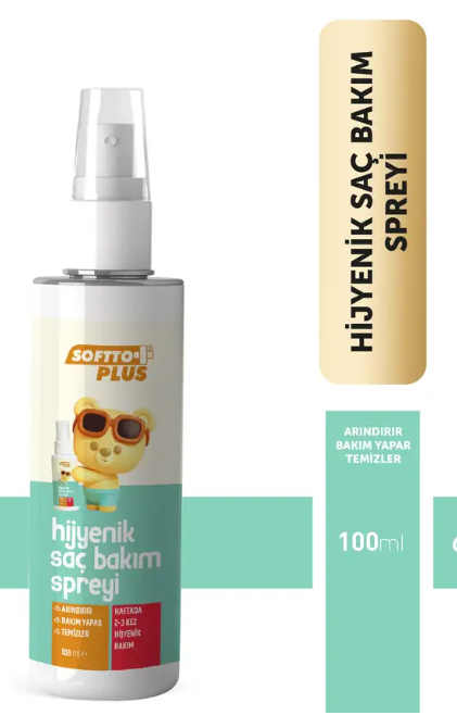 Softto Plus Hijyenik Saç Bakım Spreyi 100 Ml