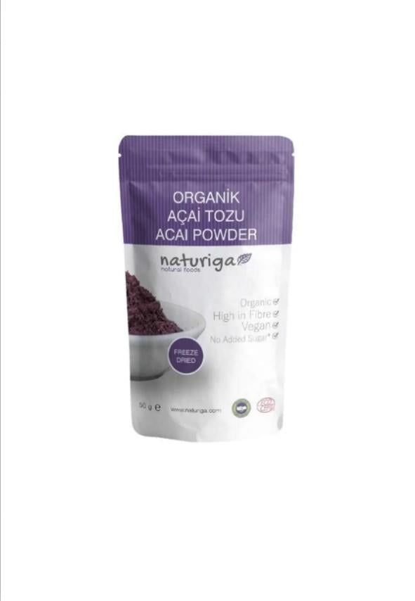 Naturiga Organik Acai Tozu 50 gr