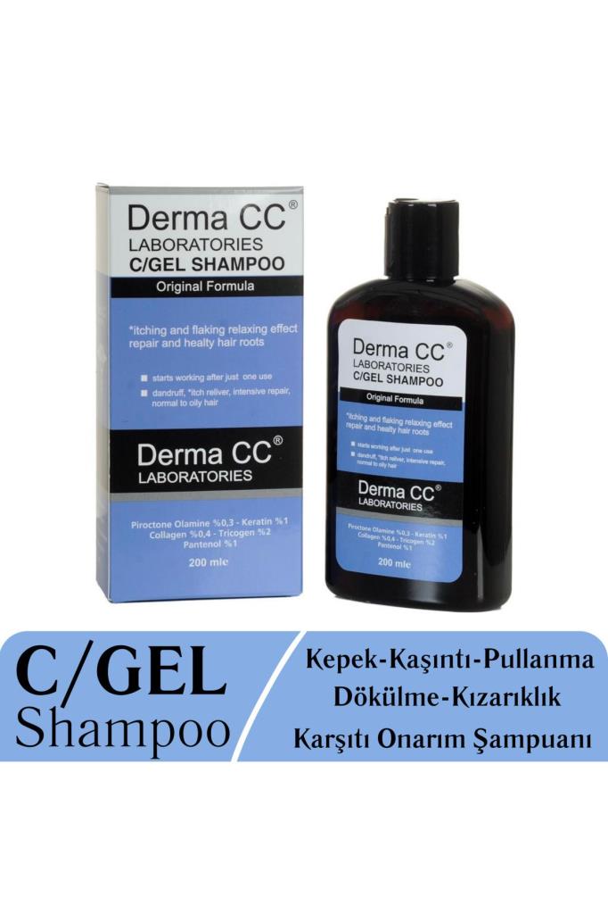 Derma CC C/Gel Şampuanı 200 Ml