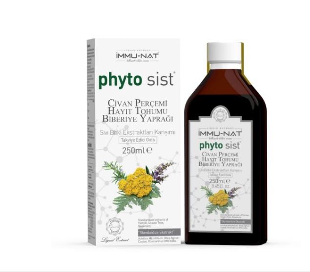 İmmunat Phyto Sist Civan Perçemi Hayıt Tohumu Biberiye Yaprağı Ekstraktı 250 Ml