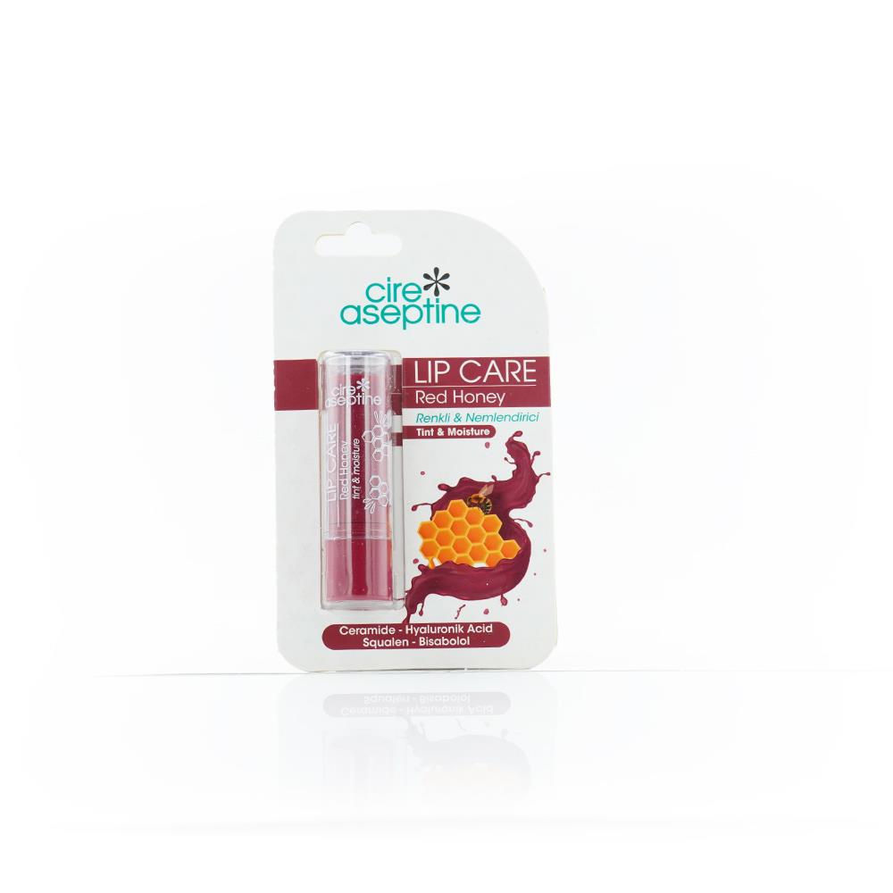 Cire Aseptine Lip Care Red Honey Renkli Dudak Bakım Kremi 4.5 Gr
