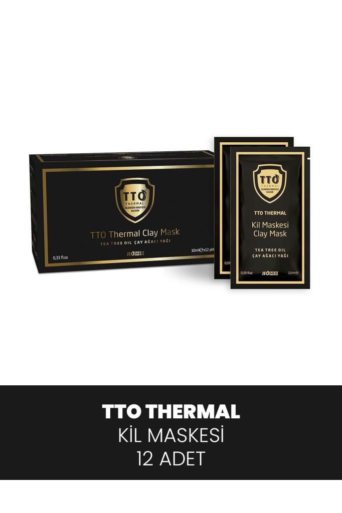 Tto Termal Kil Maskesi 10 x 12 GR Şase