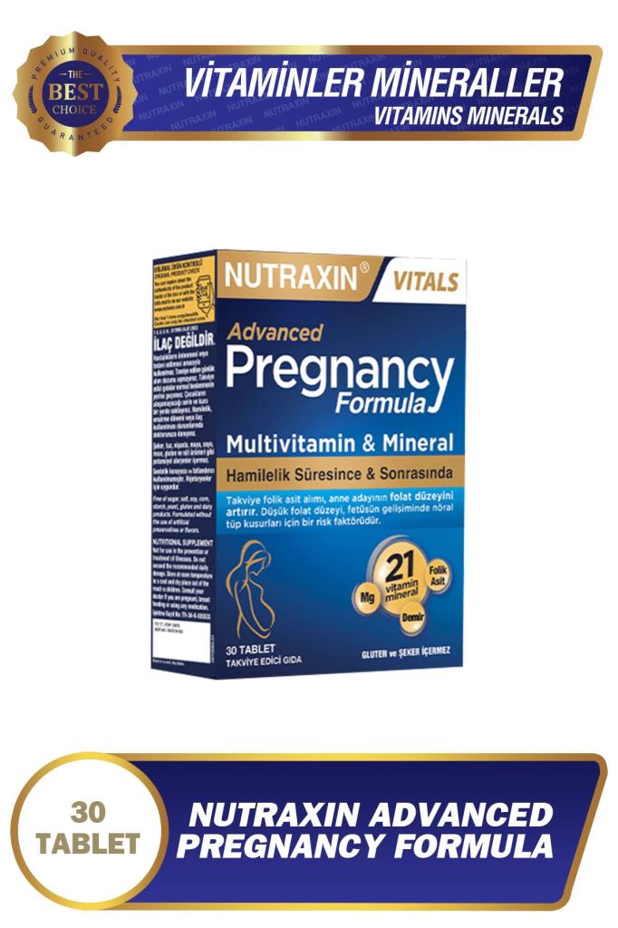 Nutraxin Advanced Pregnancy Formula 30 Tablet