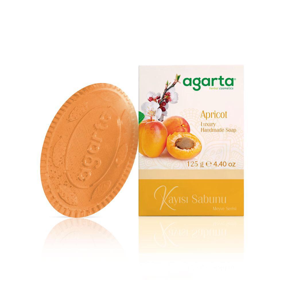 Agarta Doğal Meyve Bahçesi Sabunu Kayısı 125 gr