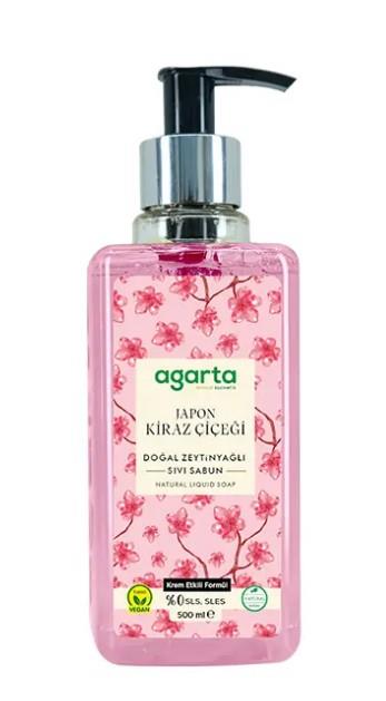 Agarta Japon Kiraz Çiçeği Sıvı Sabun 500 Ml
