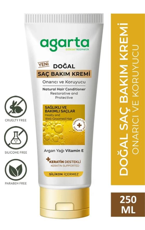 Agarta Onarıcı ve Koruyucu Saç Bakım Kremi 250 Ml