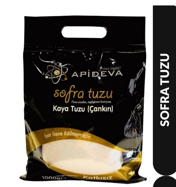 Apideva Çankırı Kaya Tuzu 1 KG