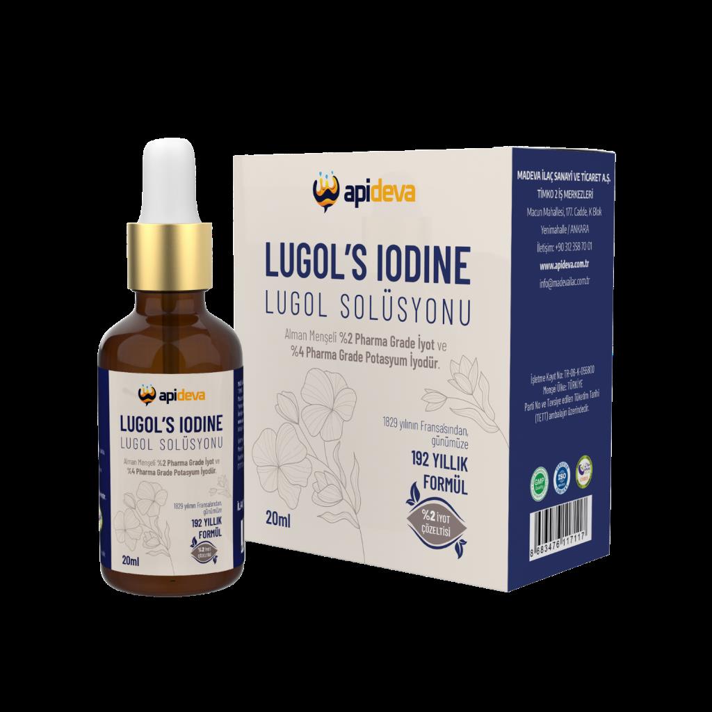 Apideva Yüzde 2 Lugol Solüsyonu 20 ml