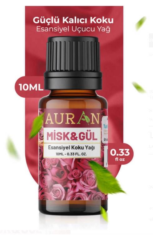 Auran Esansiyel Koku Misk Gül