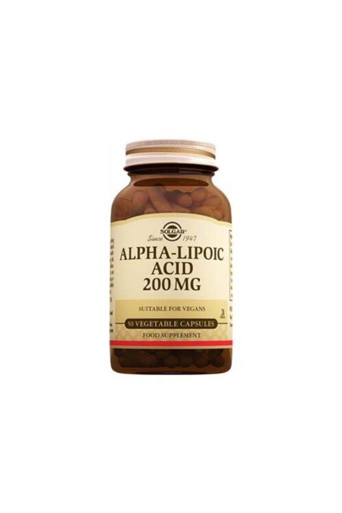 Solgar Alfa Lipoik Asit 200mg 50 Kapsül