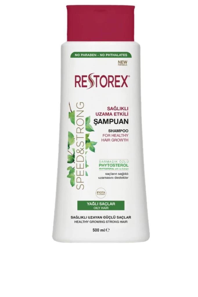 Restorex Speed Strong Sarmaşık Özlü Yağlı Saçlar İçin Şampuanı 500 Ml