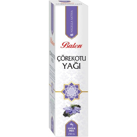 Balen Çörekotu Yağı 250 ml Soğuk Pres çörekotu