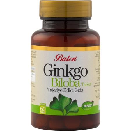 Balen Ginkgo Biloba 600 mg 60 Tablet