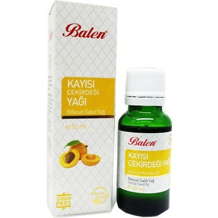 Balen Kayısı Çekirdeği Yağı 20 ml Soğuk Pres