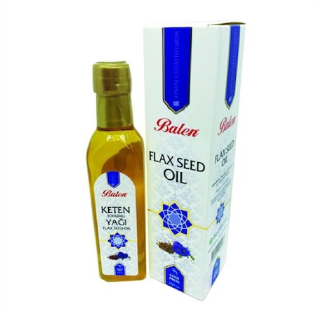 Balen Keten Tohumu Yağı 250 ml Soğuk Pres