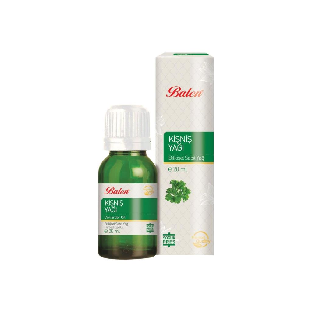 Balen Kişniş Yağı 20 ml Soğuk Pres