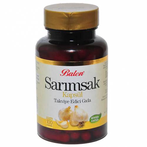 Balen Sarımsak 375 mg 100 kapsül