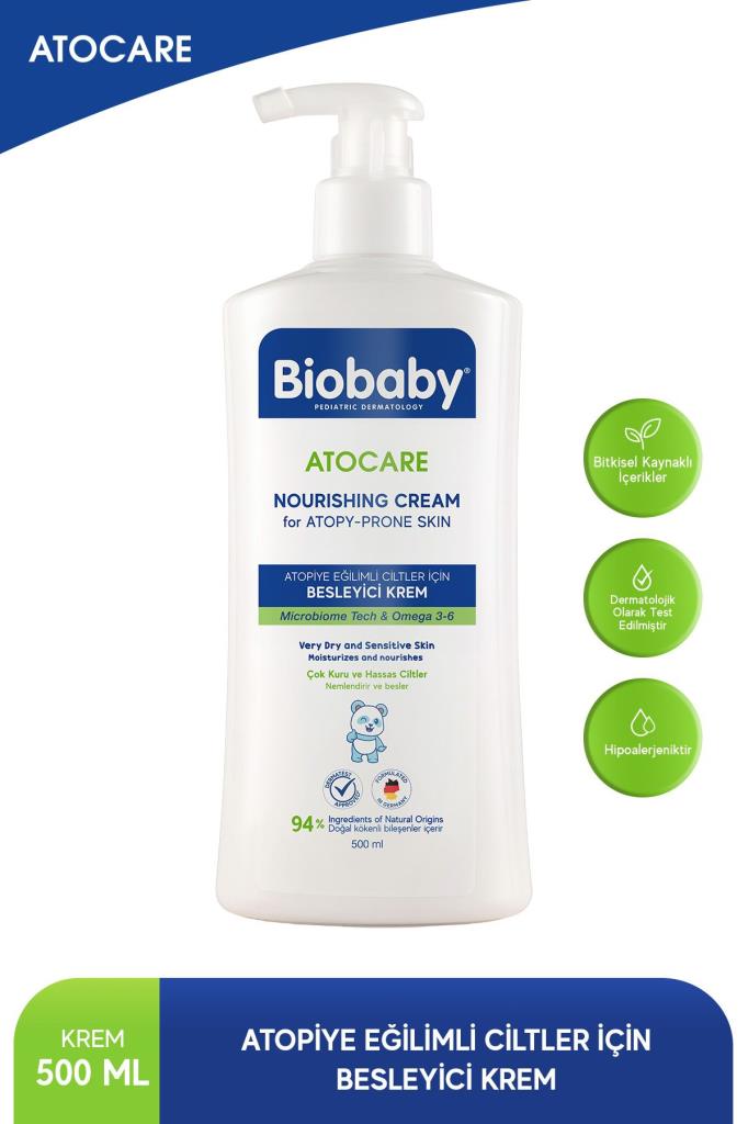 Biobaby Atocare Besleyici Krem 500 Ml