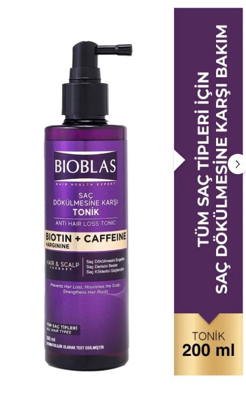 Bıoblas Bıotın & Caffeıne & Argınıne Dökülme Karşıtı Tonik 200 Ml