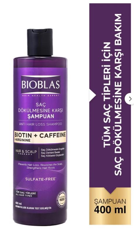 Bıoblas Biotin & Caffeıne & Argınıne Şampuan 400 Ml