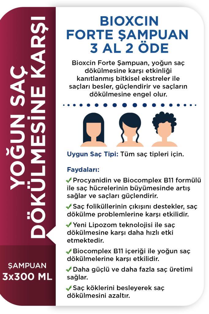 Bioxcin Forte Shampoo: Buy 3, Get 2 Free
