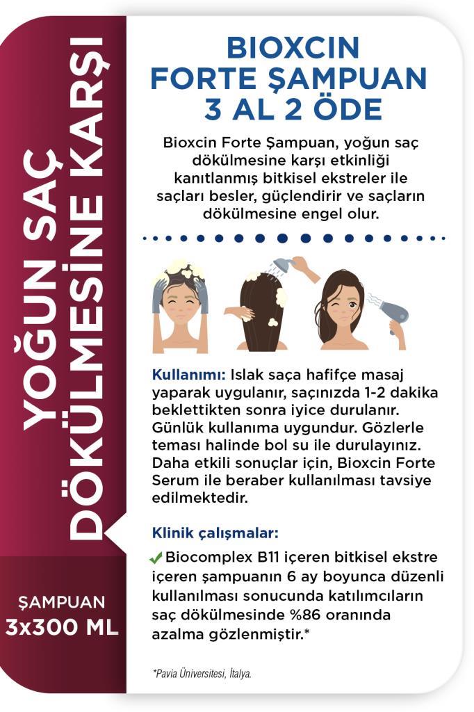 Bioxcin Forte Shampoo: Buy 3, Get 2 Free