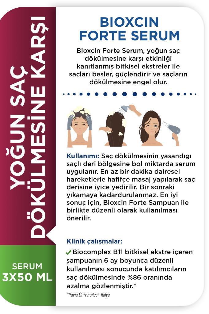 Bioxcin Forte Serum 3x50 ml