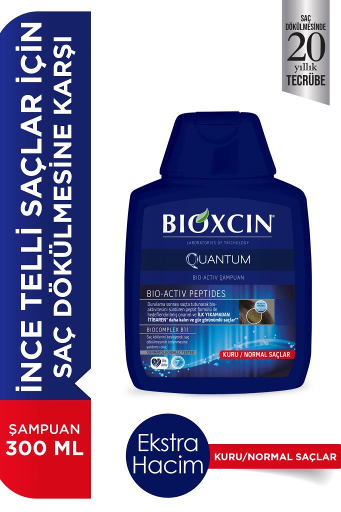 Bioxcin Quantum Kuru ve Normal Saçlar İçin Şampuan 300 Ml