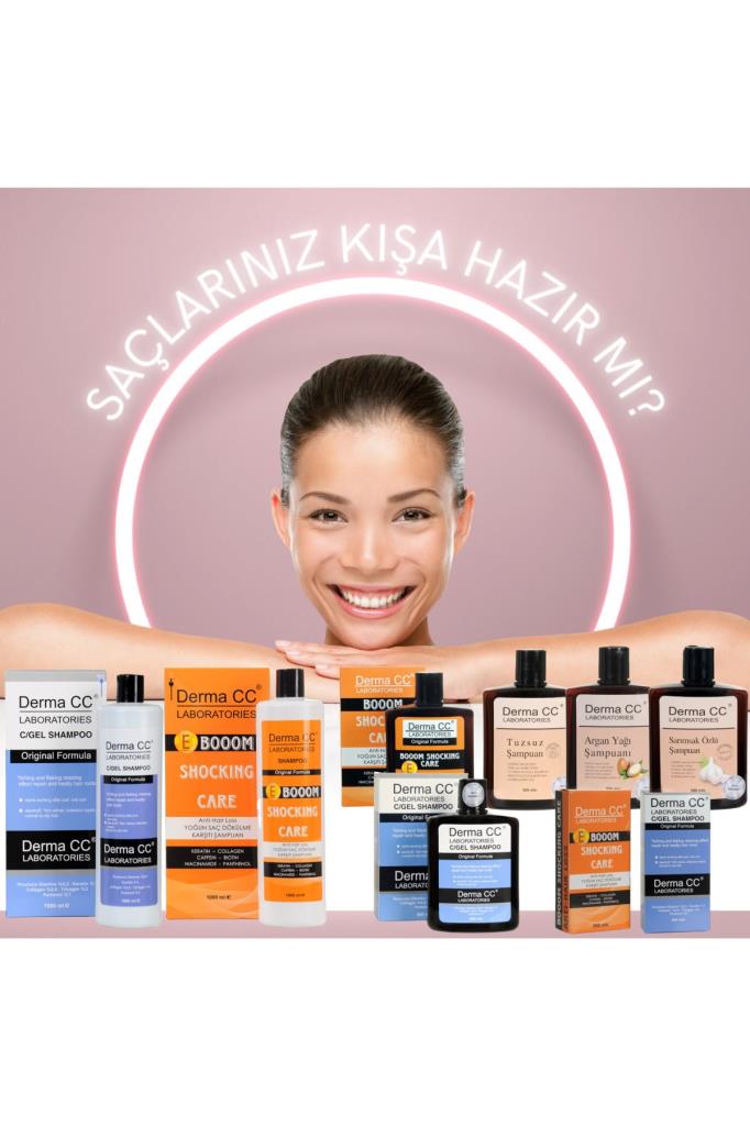 Derma CC Booom Shockıng Yoğun Dökülme Karşıtı Şampuan 200 Ml
