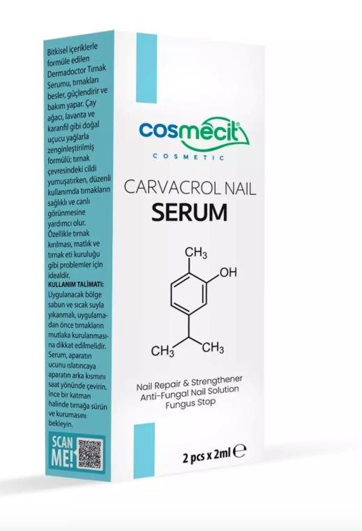 Cosmecit Carvacrol Nail Serum (2Ml + 2Ml Tırnak Serumu)