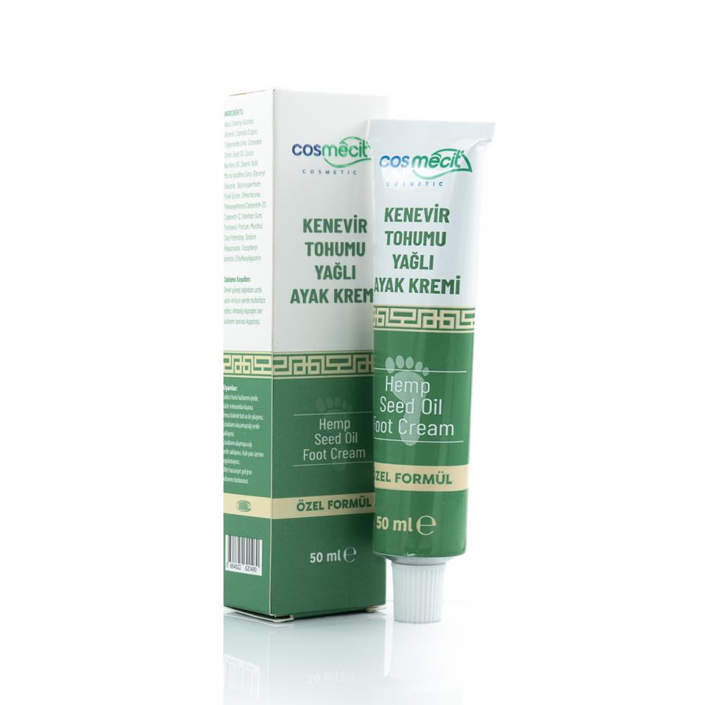 Cosmecit Kenevir Tohumu Yağlı Ayak Kremi 50 Ml