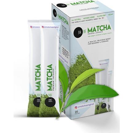 Matcha Premium Japon Yeşil Maça Çayı 10 Gr 20 li