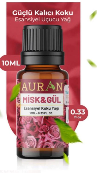Auran Esansiyel Koku Misk Gül