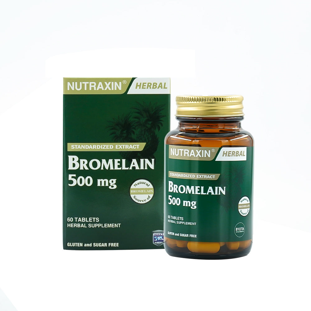Nutraxin Bromelain 500 mg 60 Tablet