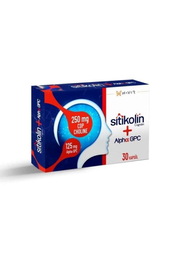 Haver Sitikolin Cognizin Alpha GPC 30 Kapsül