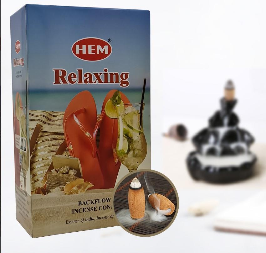 Hem Konik Geri Akış Tütsü Antistress 1 Paket 10 Adet