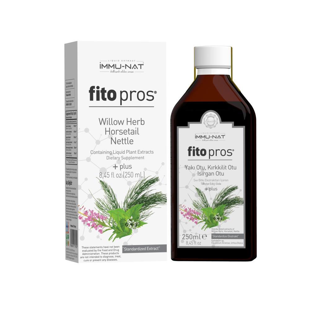 İmmu-Nat Fito Pros Yakı Otu Kırkkilit Otu Isırgan Otu Ekstraktı 250 ml