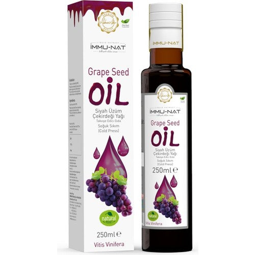 İmmunat Siyah Üzüm Çekirdeği Yağı 250 ml İmmu-Nat