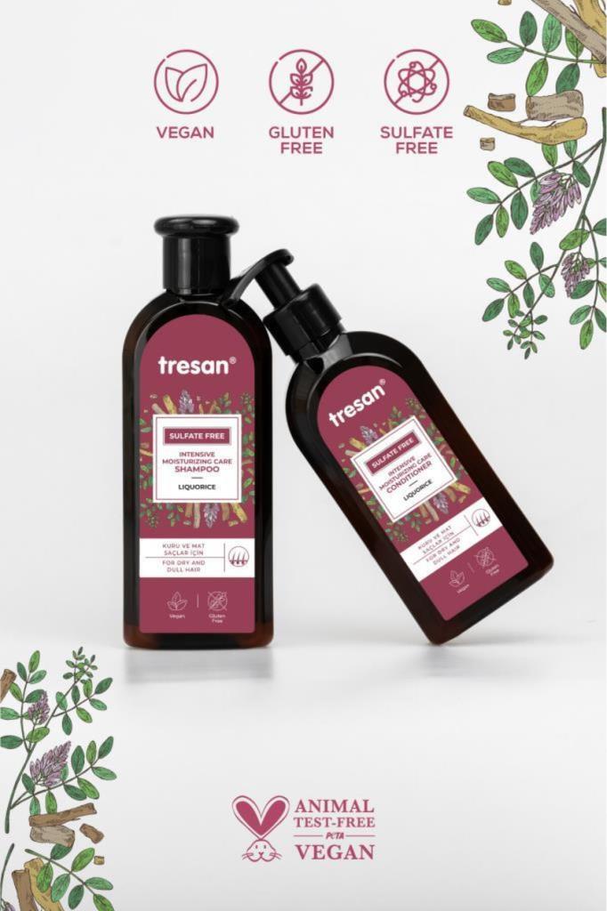 Tresan Meyan Kökü Yoğun Nemlendirici Sülfatsız Şampuanı 300 ml
