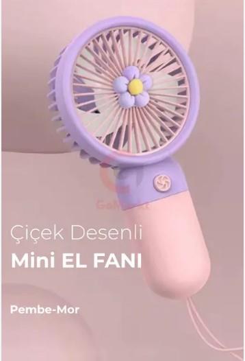 Mini Şarjlı El Fanı